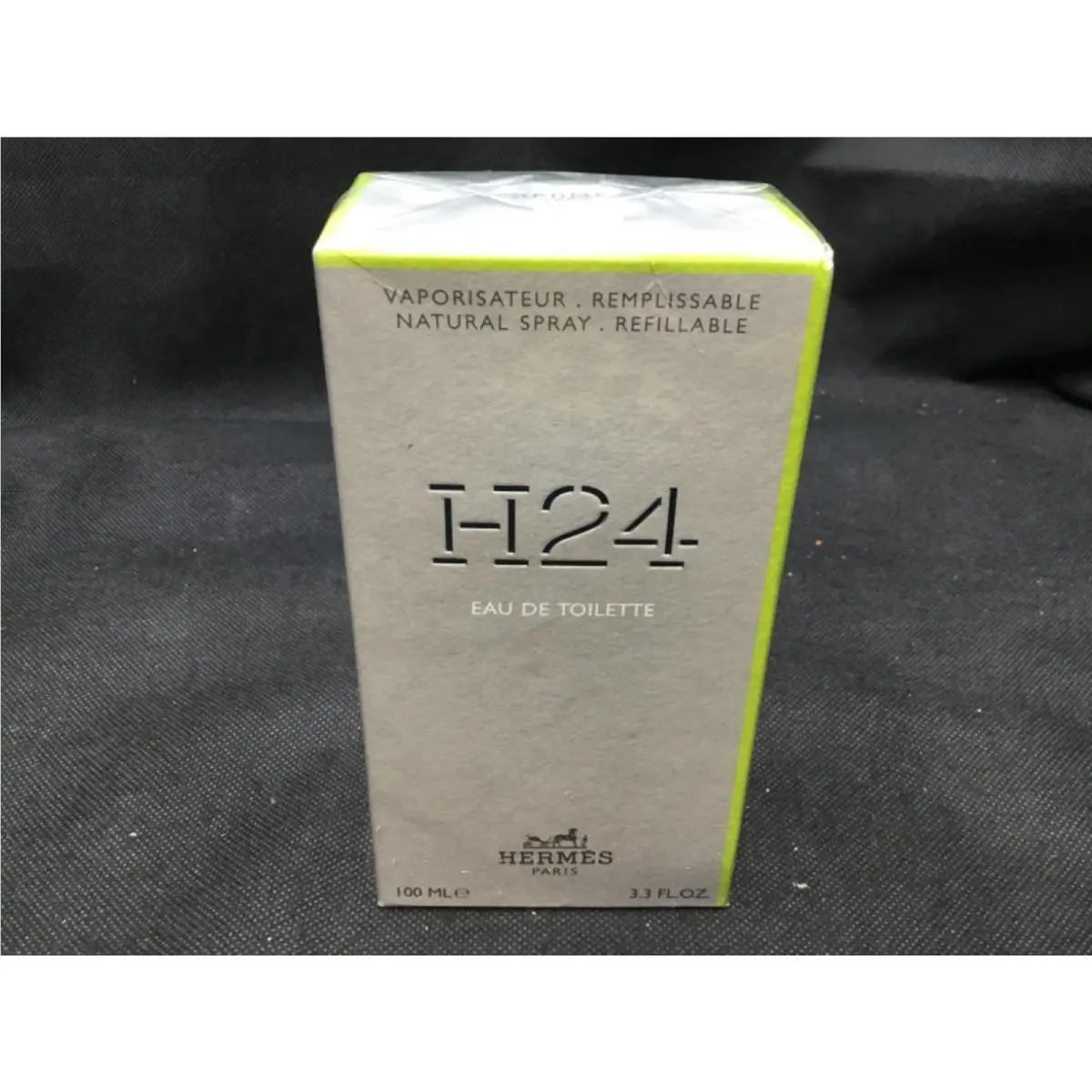 H24 by Hermes 100ml 3.3oz Natural Spray Refillable Cologne Bottle