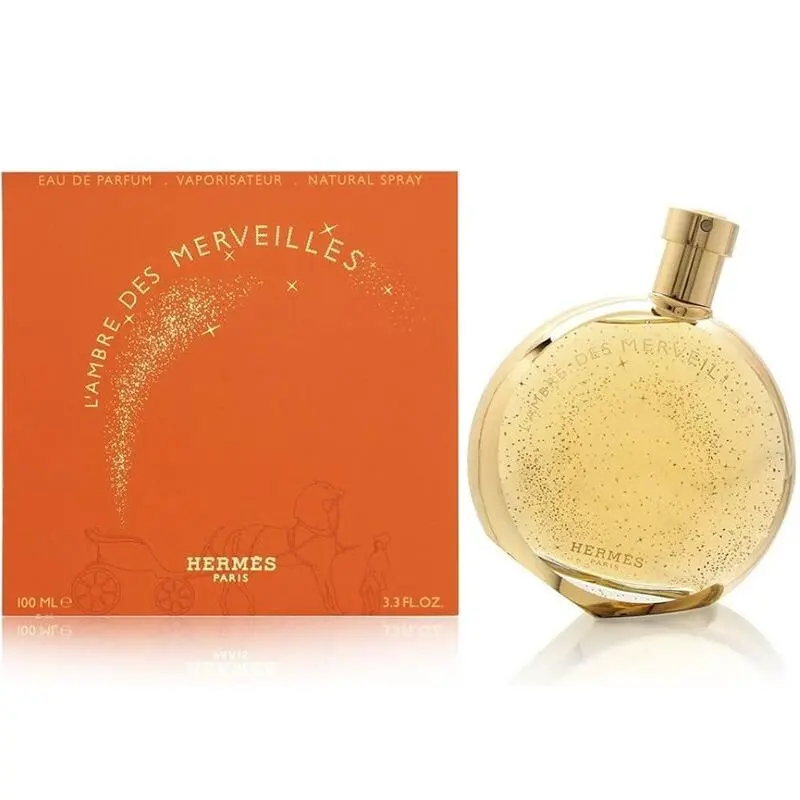 L`ambre Des Merveilles Women 3.3 oz 100 ml Eau De Parfum Spray by Hermes