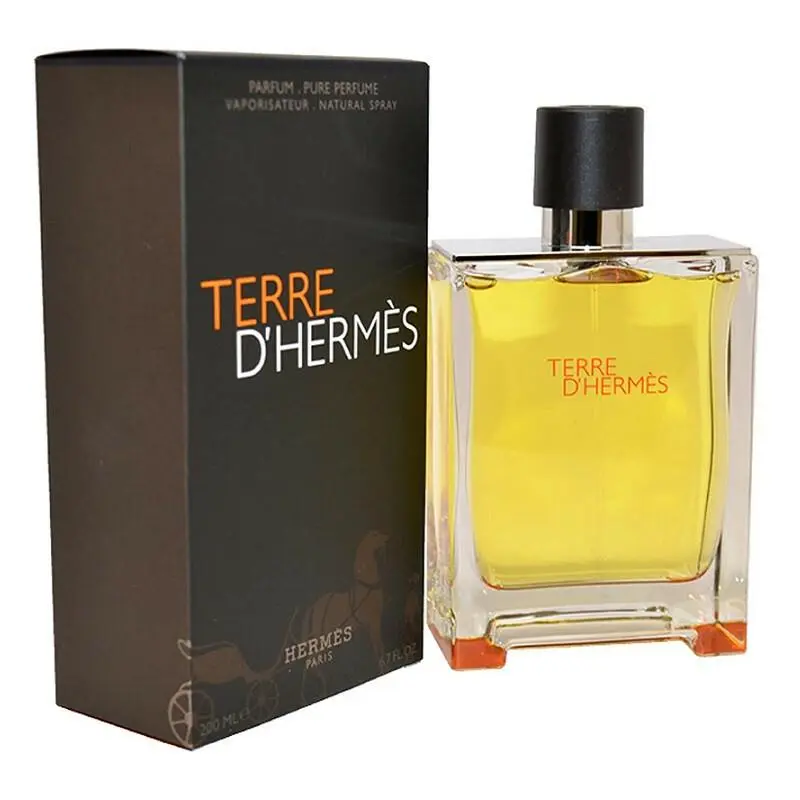 Terre D`hermes By  Men 6.7 oz 200 ml Pure Parfum Spray by Hermes