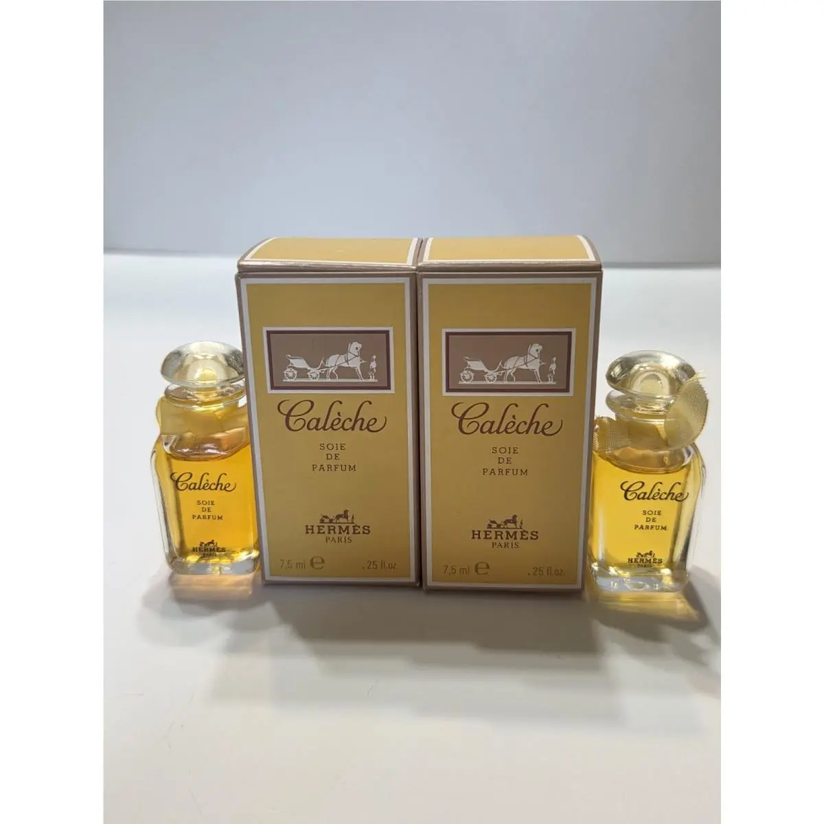 Caleche Soie De Parfum .25 Oz / 7.5 Ml Miniature Travel Size w/ Box by Hermes