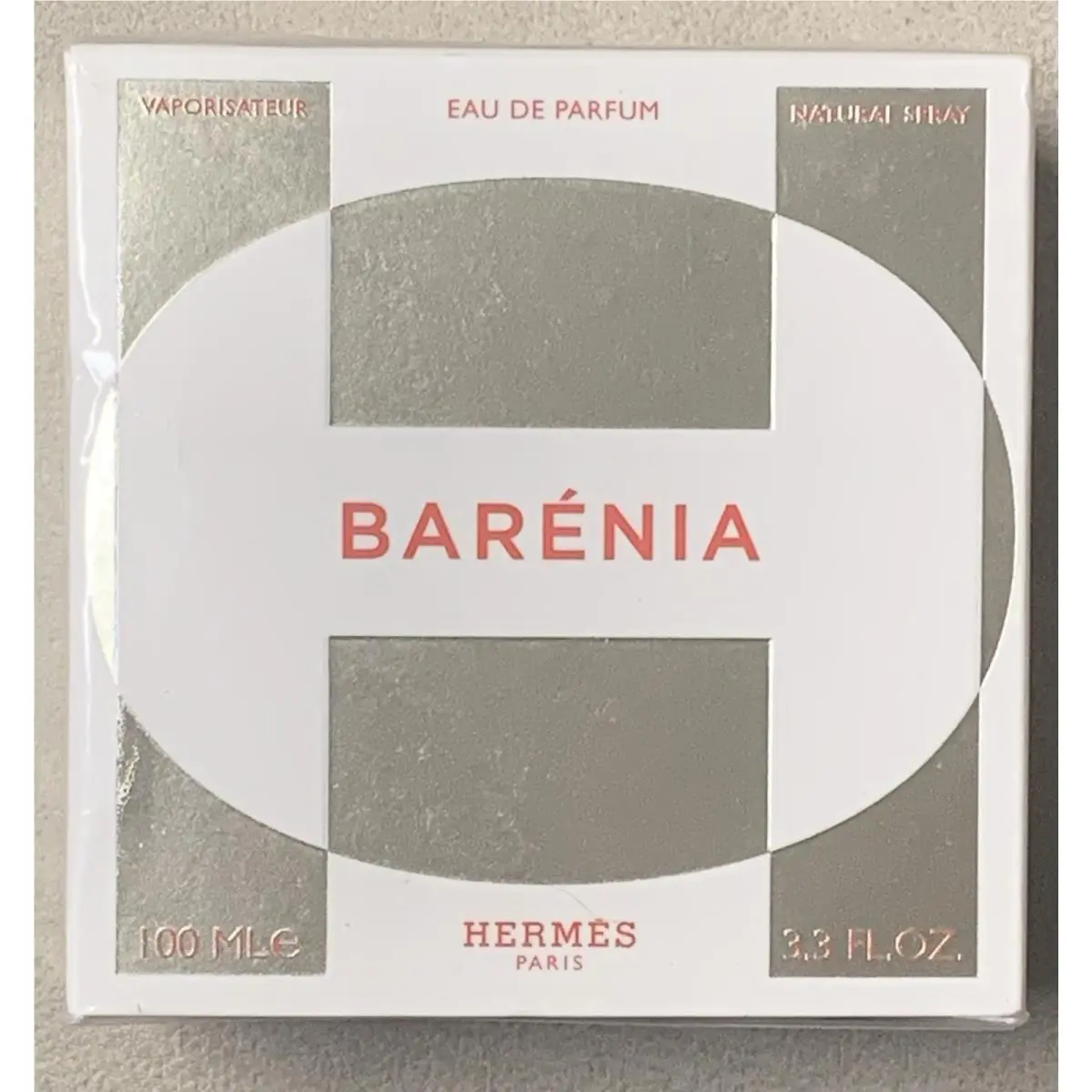 Hermes Paris Barenia Eau De Parfum 3.3 Oz