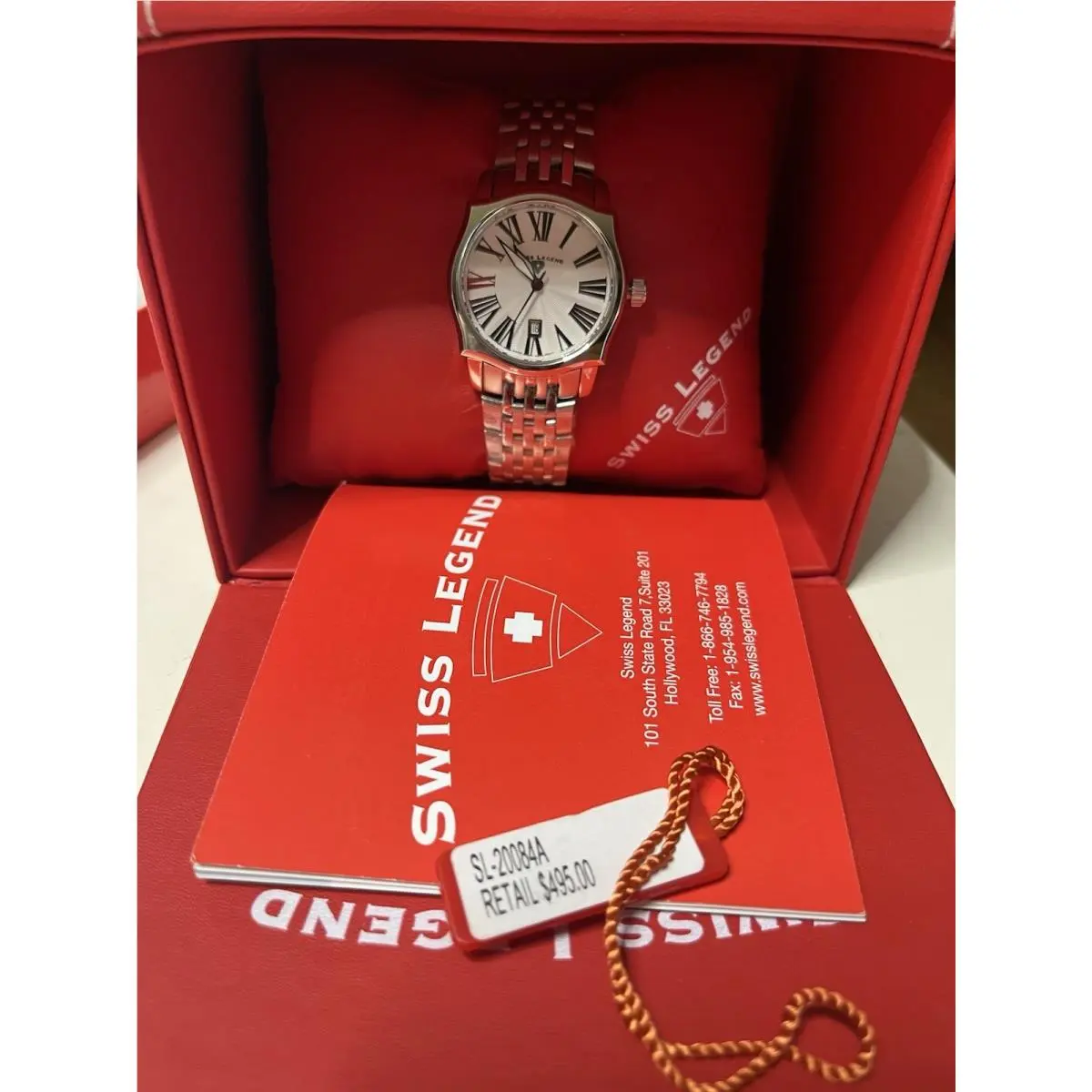 Women’s Swiss Legend SL-20084A Stainless Steel Classic Collection