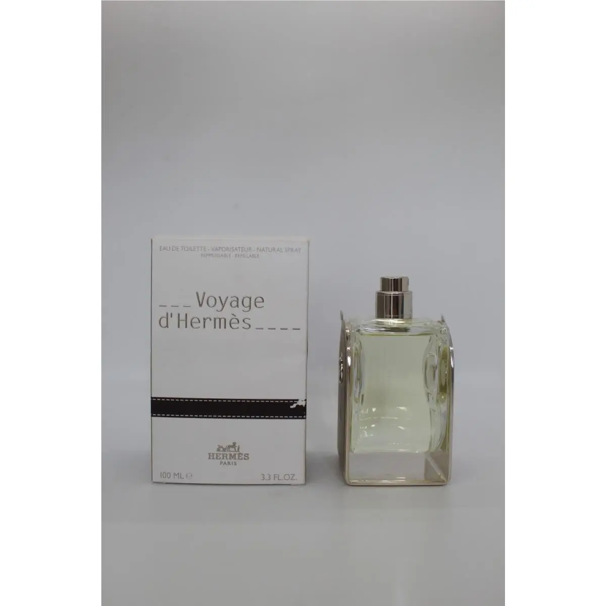 Hermès Voyage D’hermès Edt 3.3 oz 100 ml Refillable –
