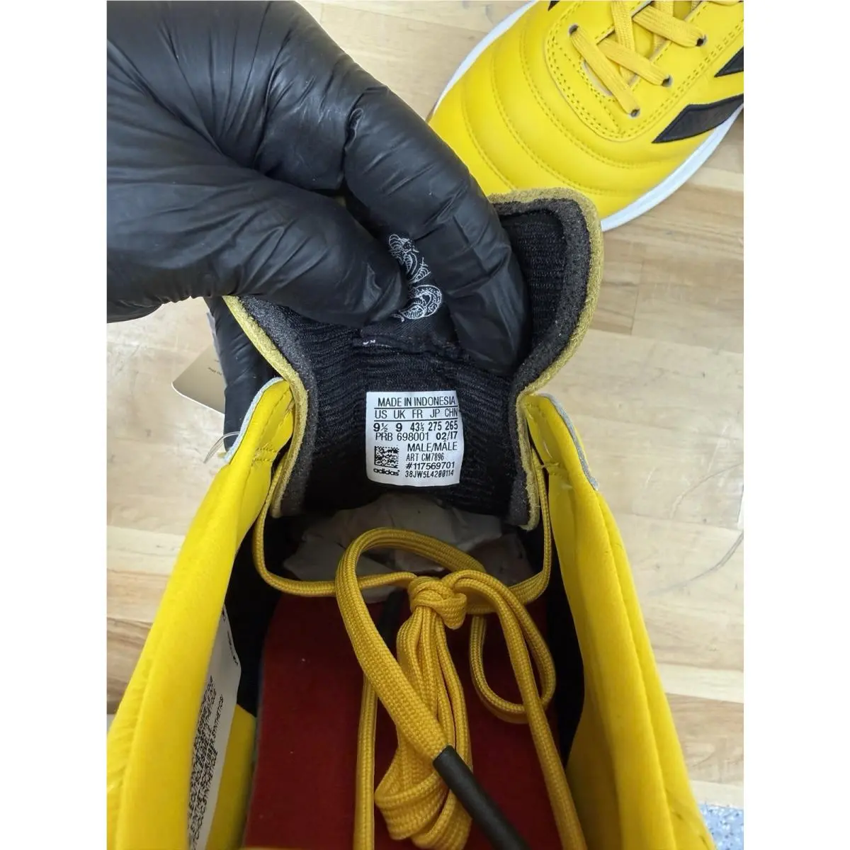 Adidas shoes - adidas Copa Mundial 17 - Copa Mundial - CM7896 - Yellow 8