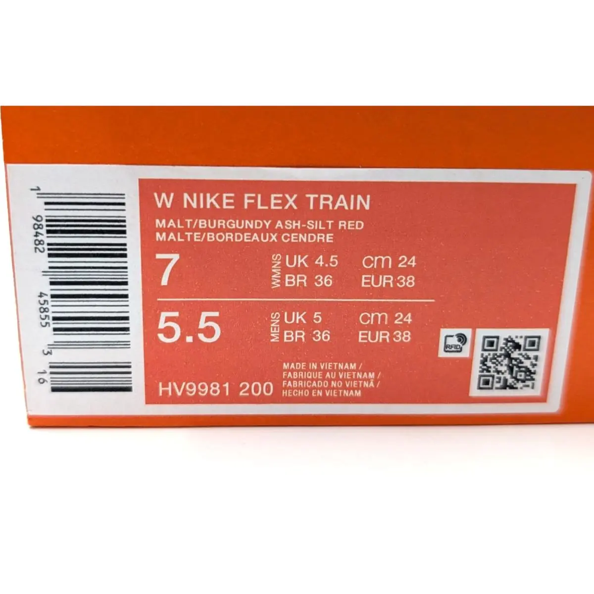 Nike shoes - Nike Flex Train - Flex Train - HV9981-200 - Malt/Burgundy Ash 8