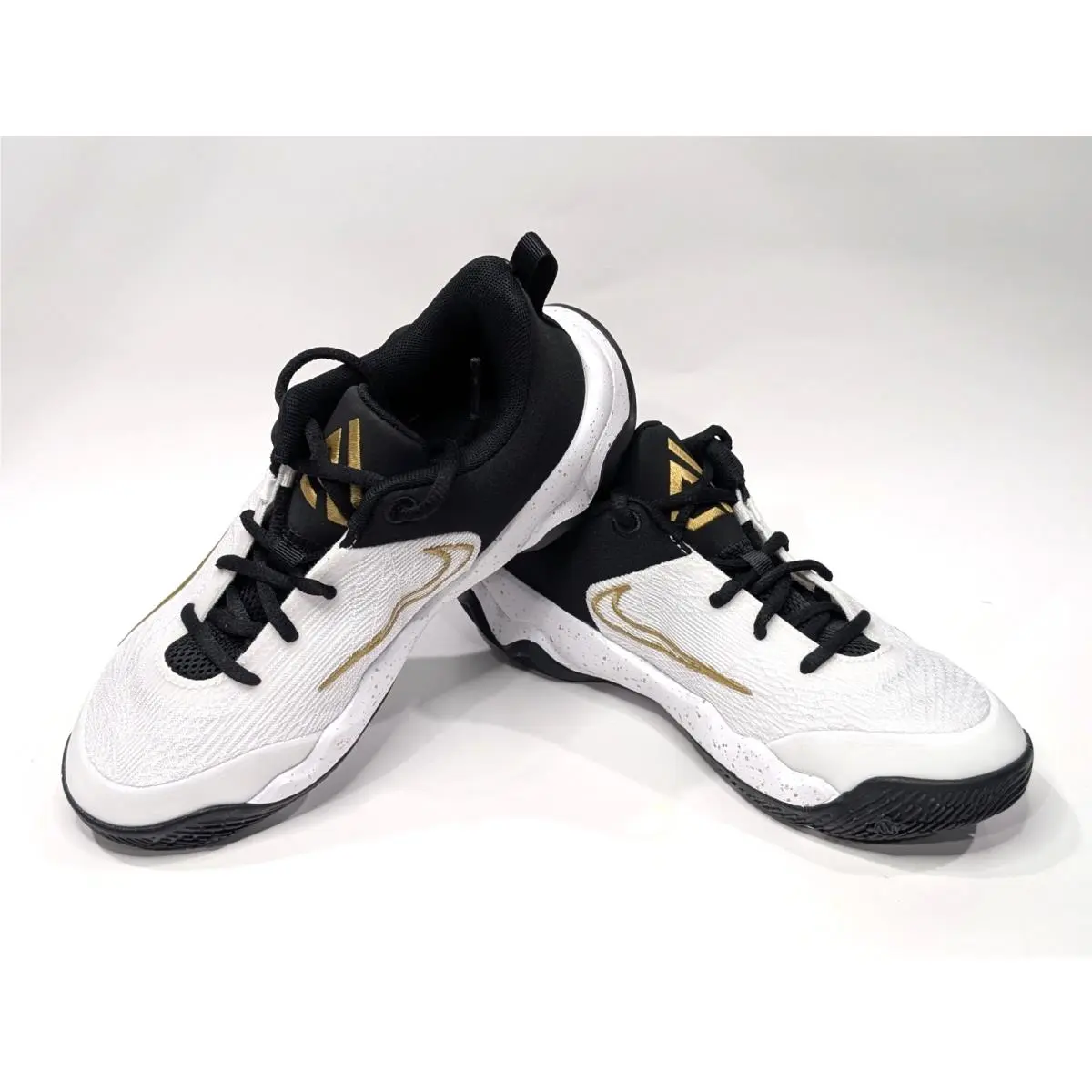 Nike Giannis Immortality 4 GS Black/gold/white Kid`s Sneakers - Asst Sizes