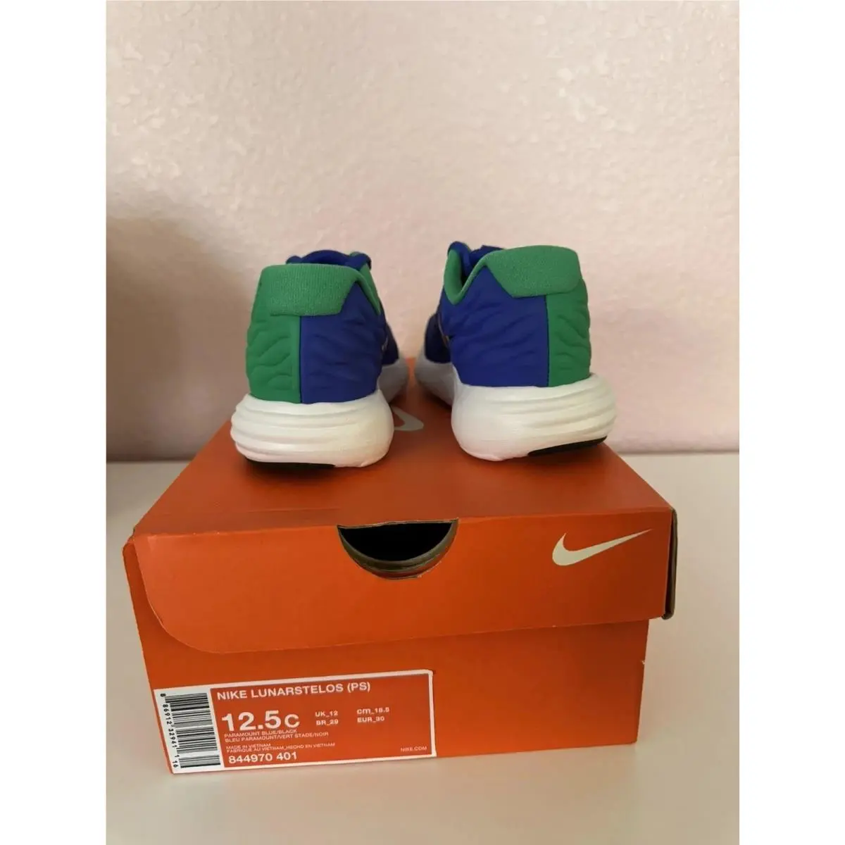 Nike shoes - Nike Lunarstelos [PS] - Lunarstelos - Paramount Blue Green 2