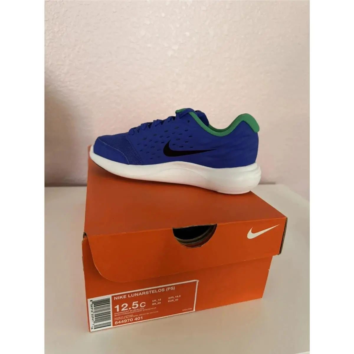 Nike shoes - Nike Lunarstelos [PS] - Lunarstelos - Paramount Blue Green 6