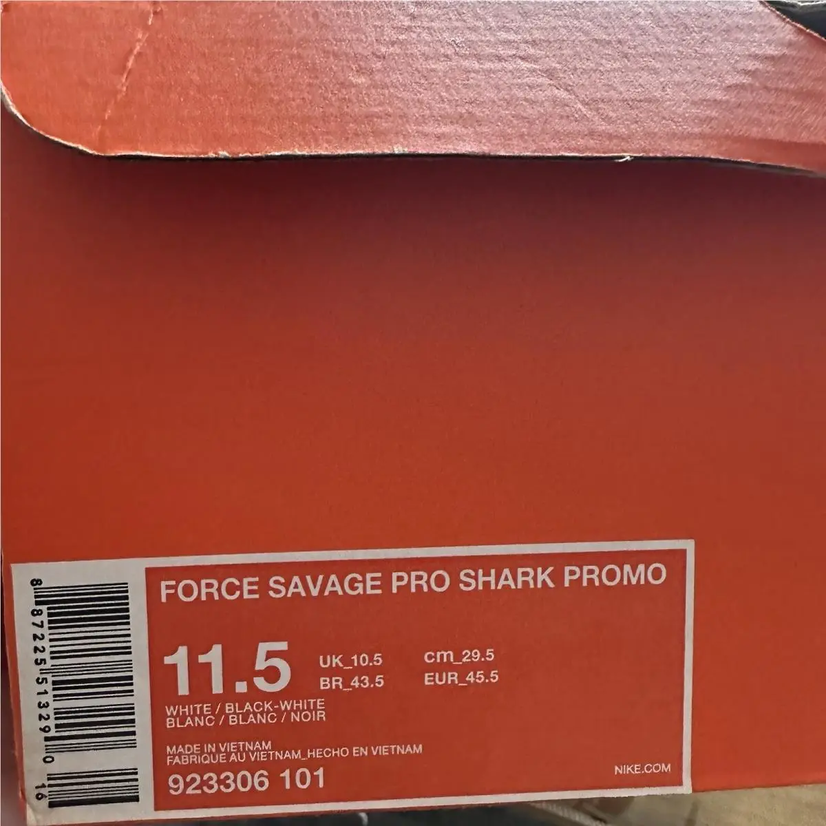 Nike shoes - Nike Force Savage - Force Savage - White 7