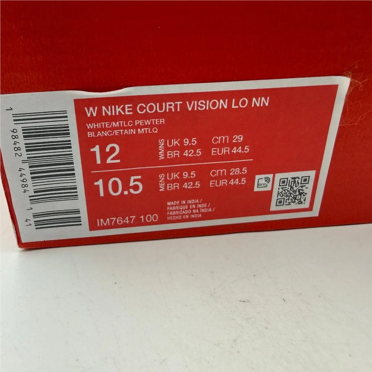 Nike shoes - Nike Court Vision Low NN - White 0
