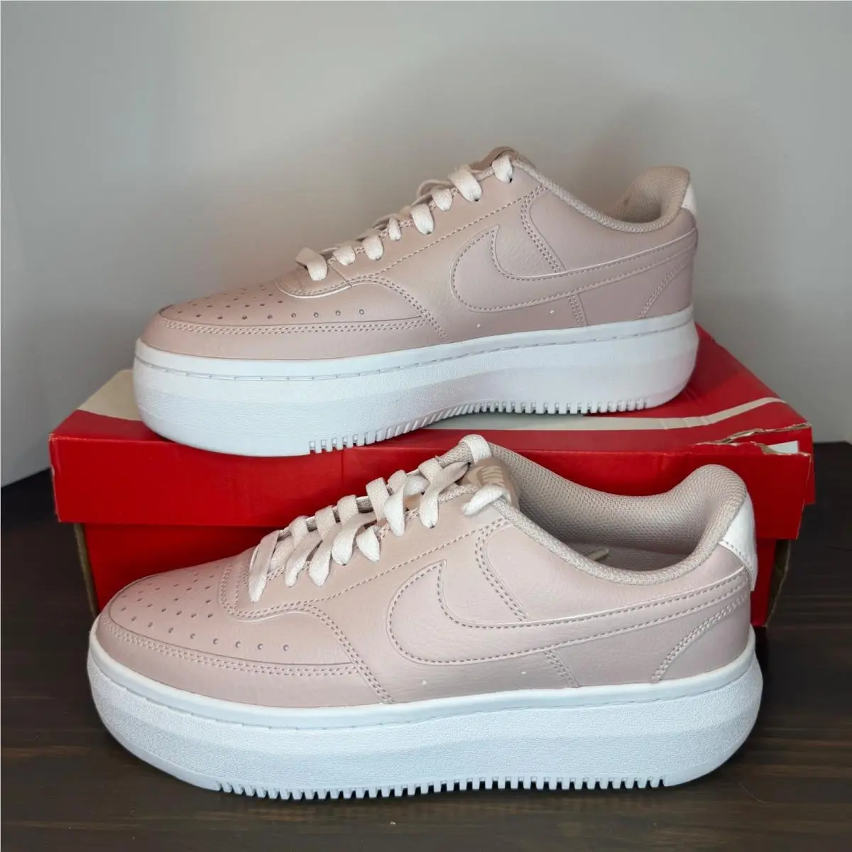 Nike shoes - Nike Court Vision Alta LTR - Pink 0