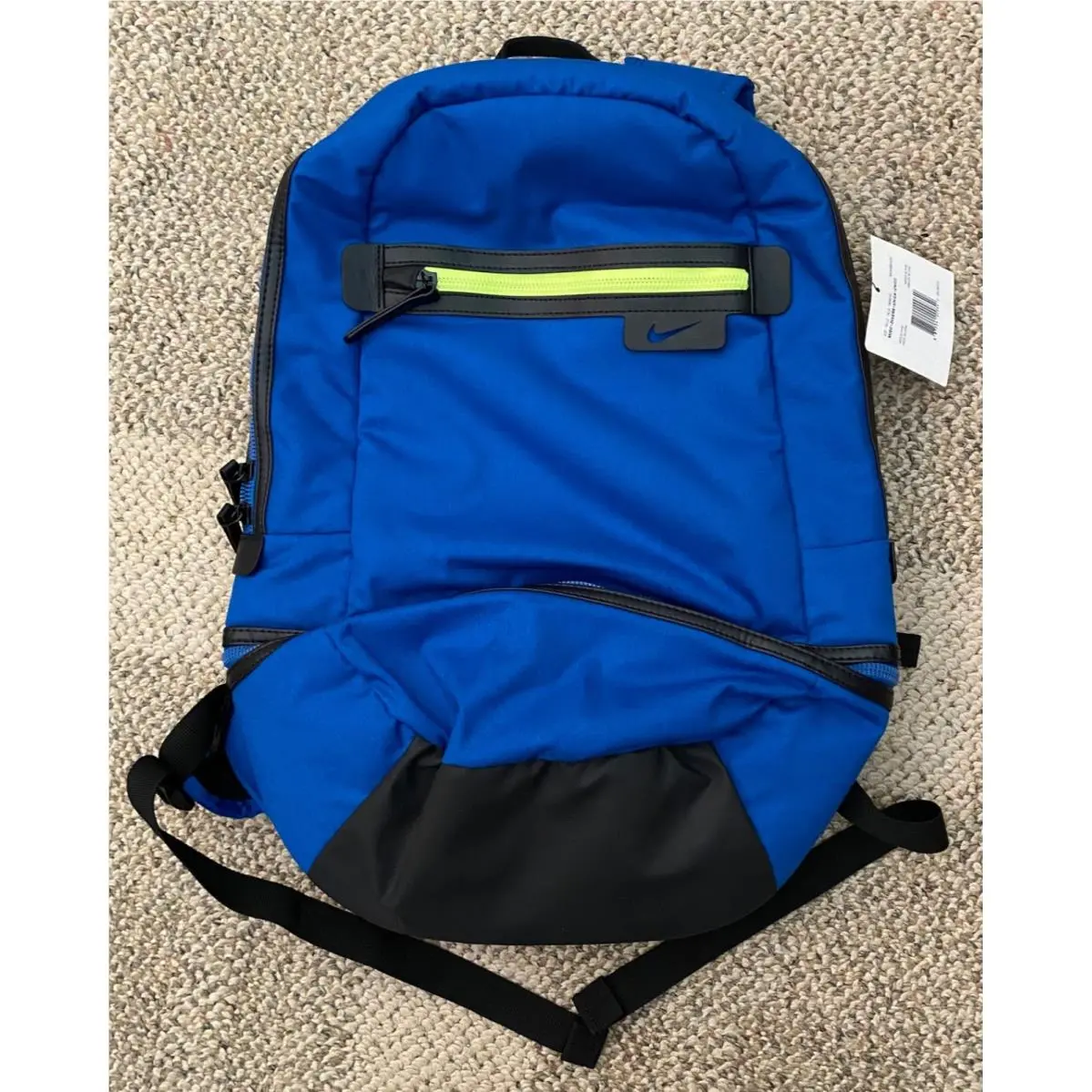 Nike Backpack Back Pack Soccer Football Travel School Bag BA5489-420 Royal Blue