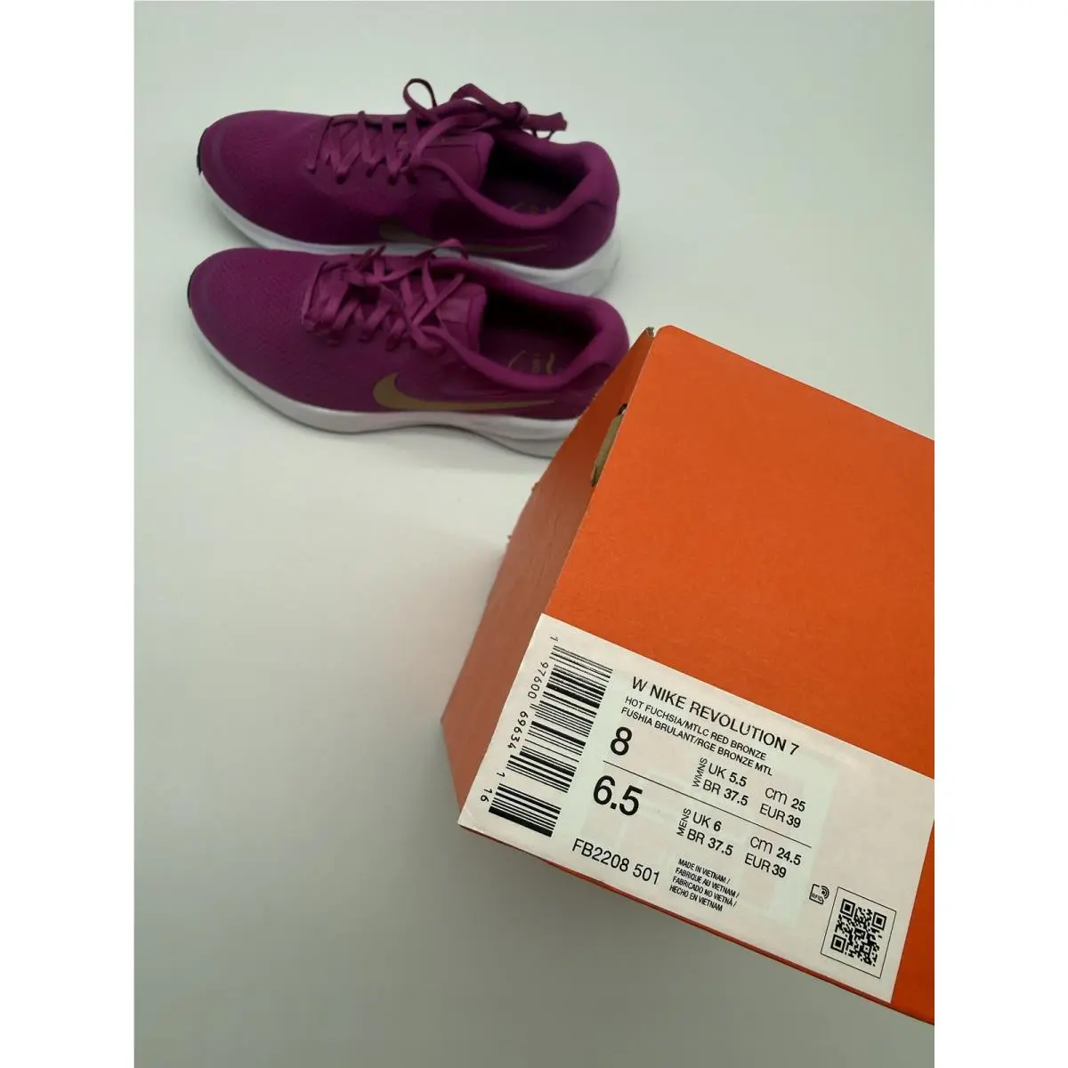 Nike shoes - Nike Revolution 7 - Revolution - FB2208 501 - Pink (UPC: 0197600696341) 8