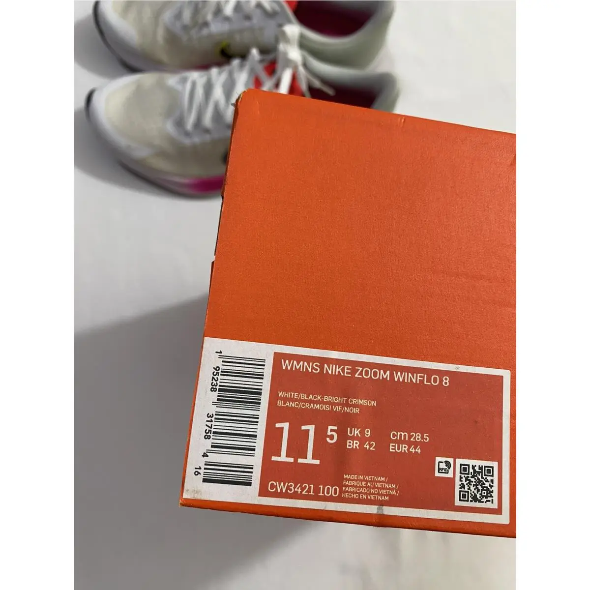 Nike shoes - Nike Zoom Winflo - Zoom Winflo - CW3421100 - White (UPC: 0195238317584) 8