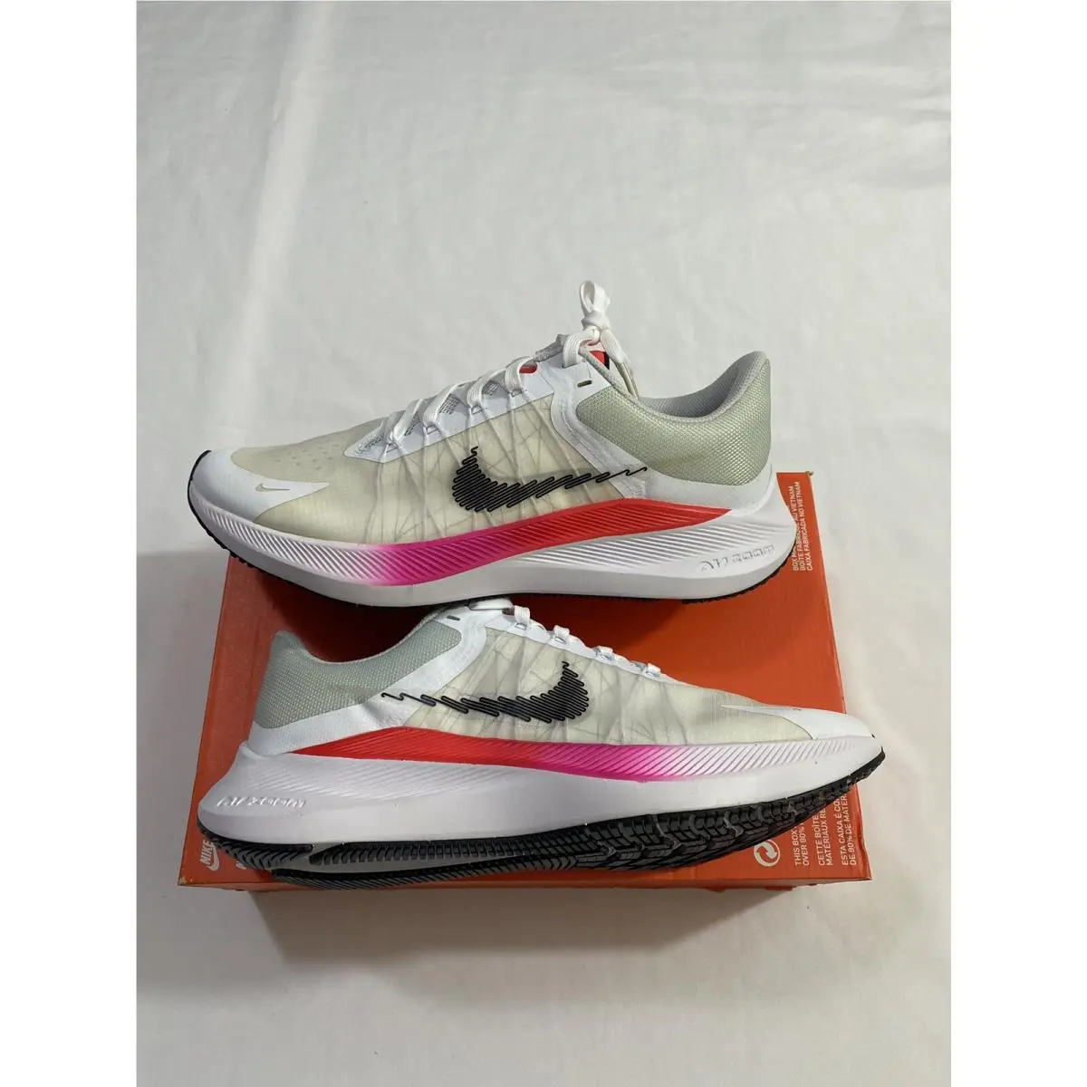 Nike shoes - Nike Zoom Winflo - Zoom Winflo - CW3421100 - White (UPC: 0195238317584) 1
