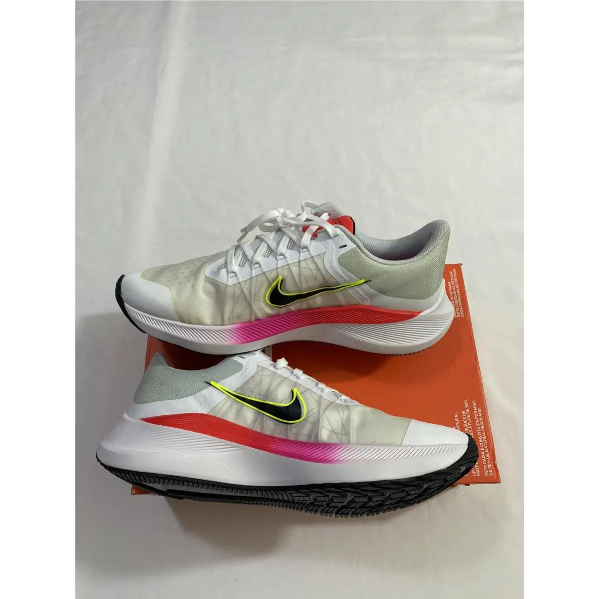 Nike shoes - Nike Zoom Winflo - Zoom Winflo - CW3421100 - White (UPC: 0195238317584) 2