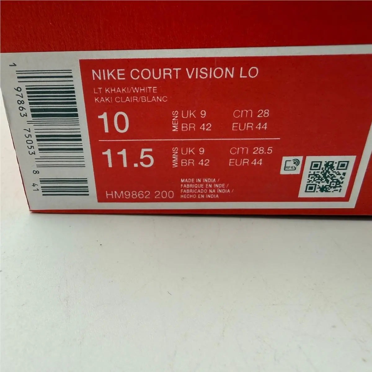 Nike shoes - Nike Court Vision Lo - Court Vision - Beige 0