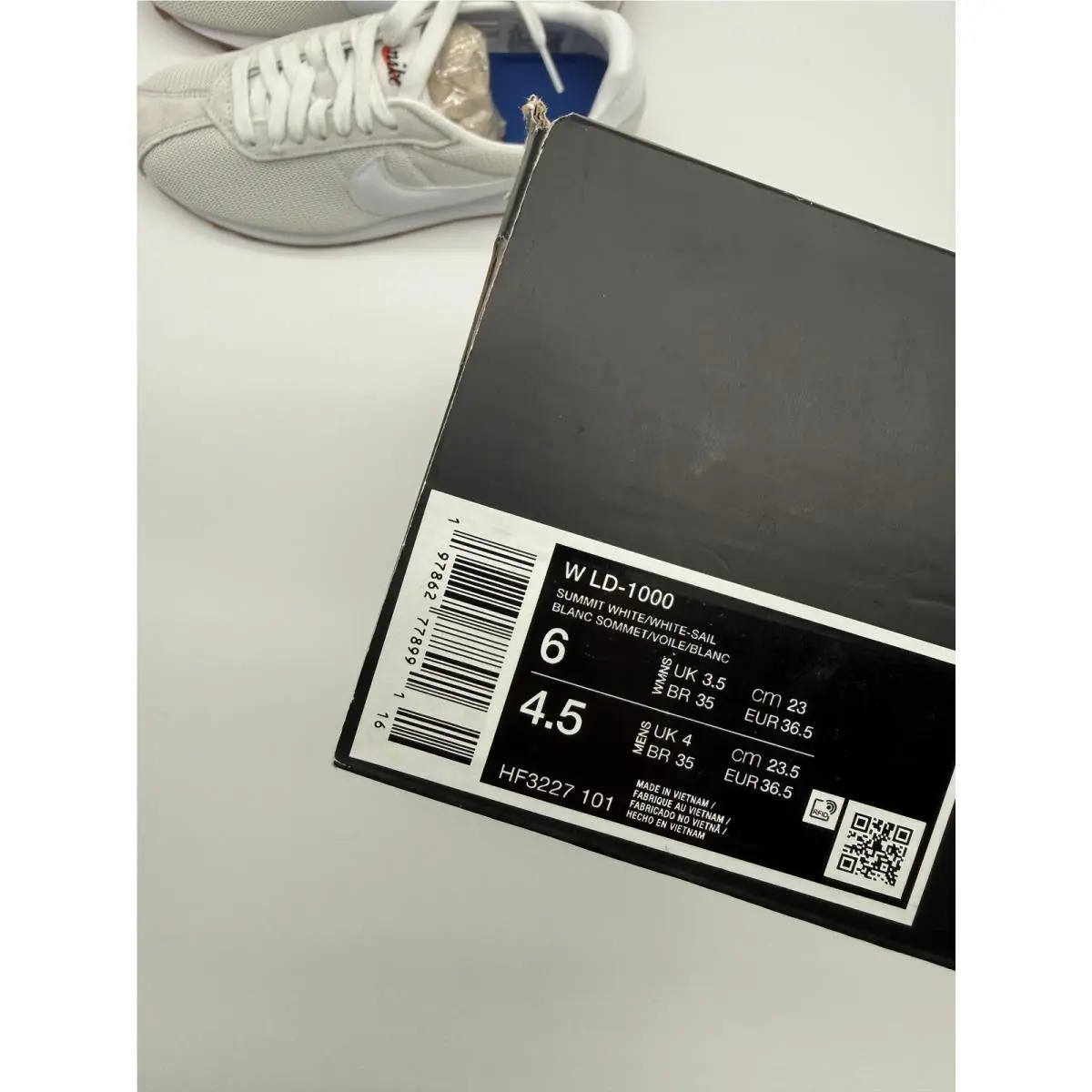 Nike shoes - Nike W LD-1000 - HF3227 101 - White (UPC: 0197862778991) 8