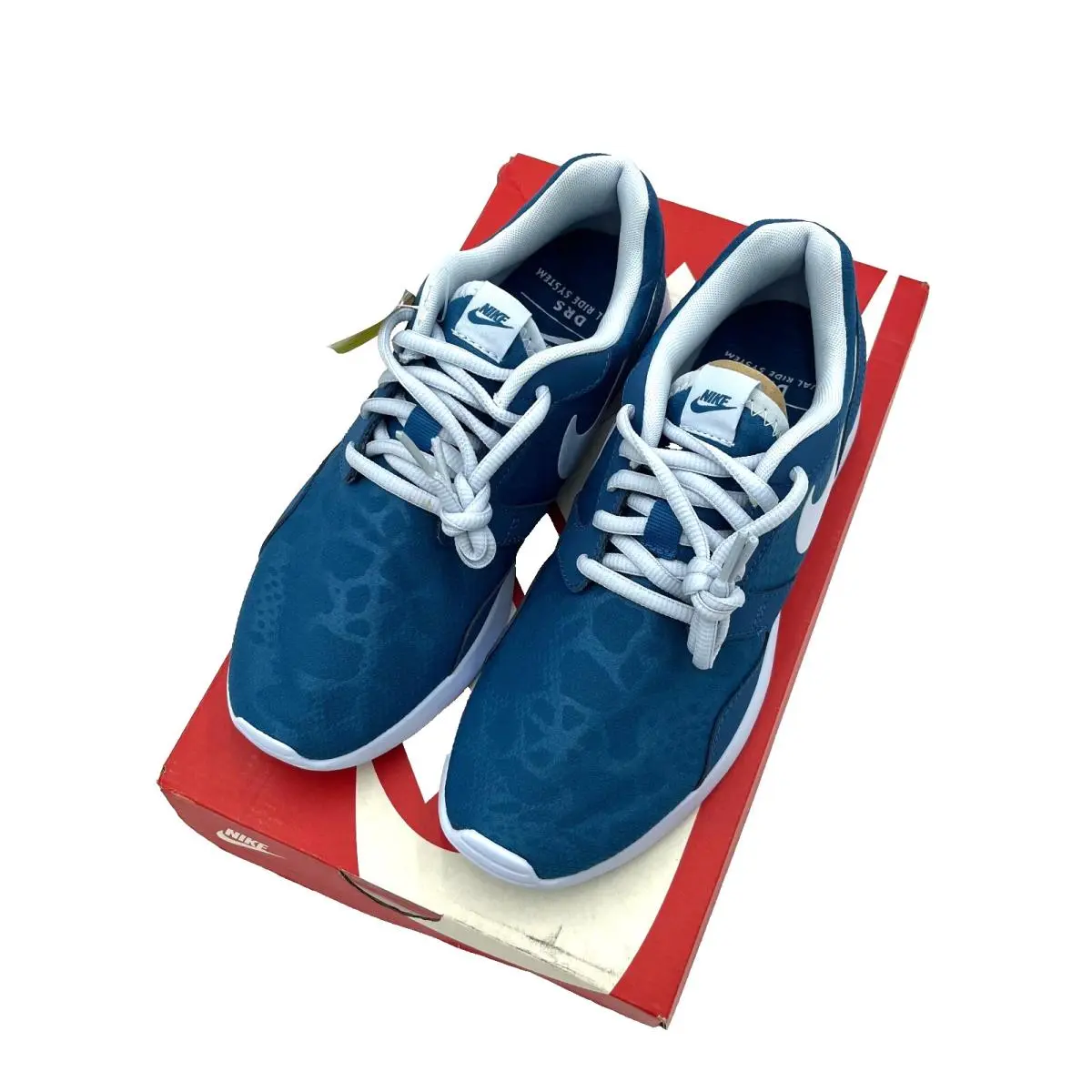Nike Women Kaishi Print Tennis Shoes Size 7.5 Brigade Blue White Dual Ride