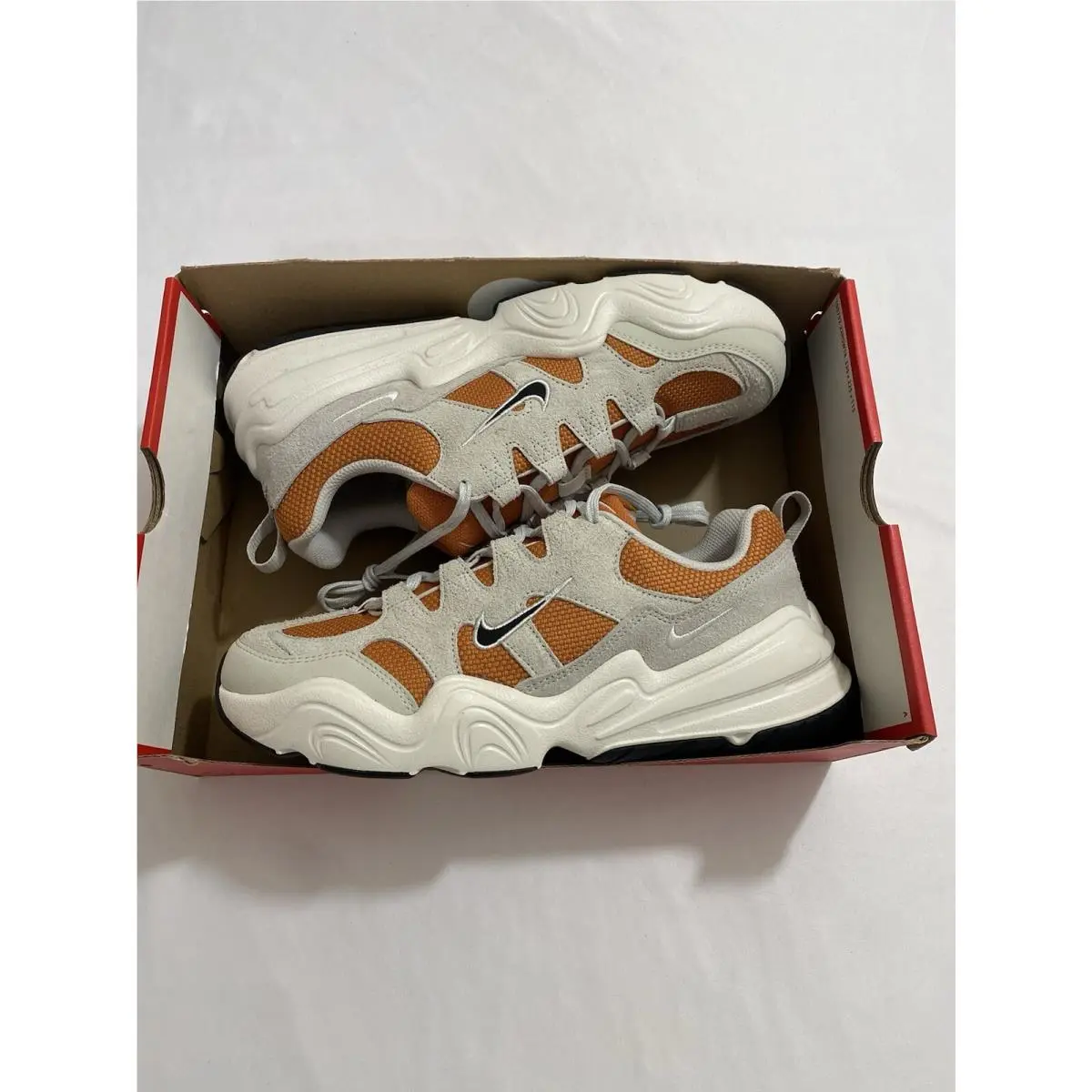 Women’s Size 10.5 Monarch Grey Nike Tech Hera Running Shoes DR9761 800