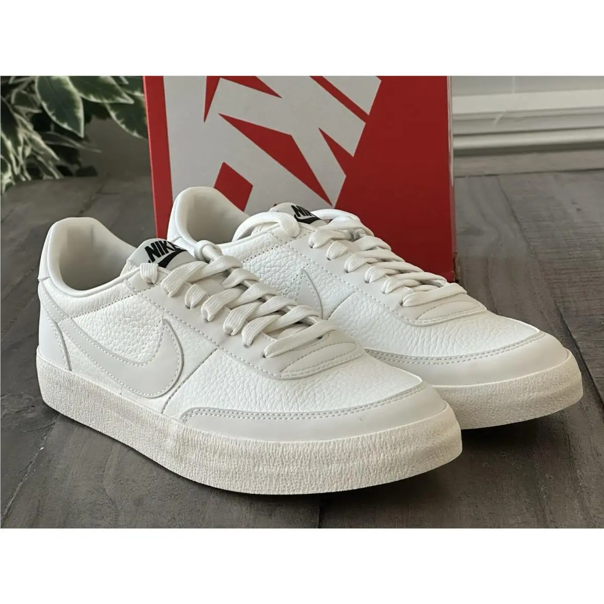 Nike shoes - Nike Killshot 2 LTR PRM - HQ1657-102 - Sail / Sail Black (UPC: 197599868781) 8