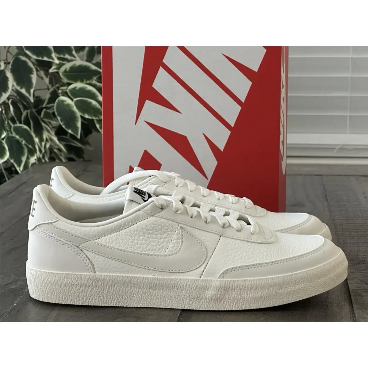 Nike shoes - Nike Killshot 2 LTR PRM - HQ1657-102 - Sail / Sail Black (UPC: 197599868781) 9