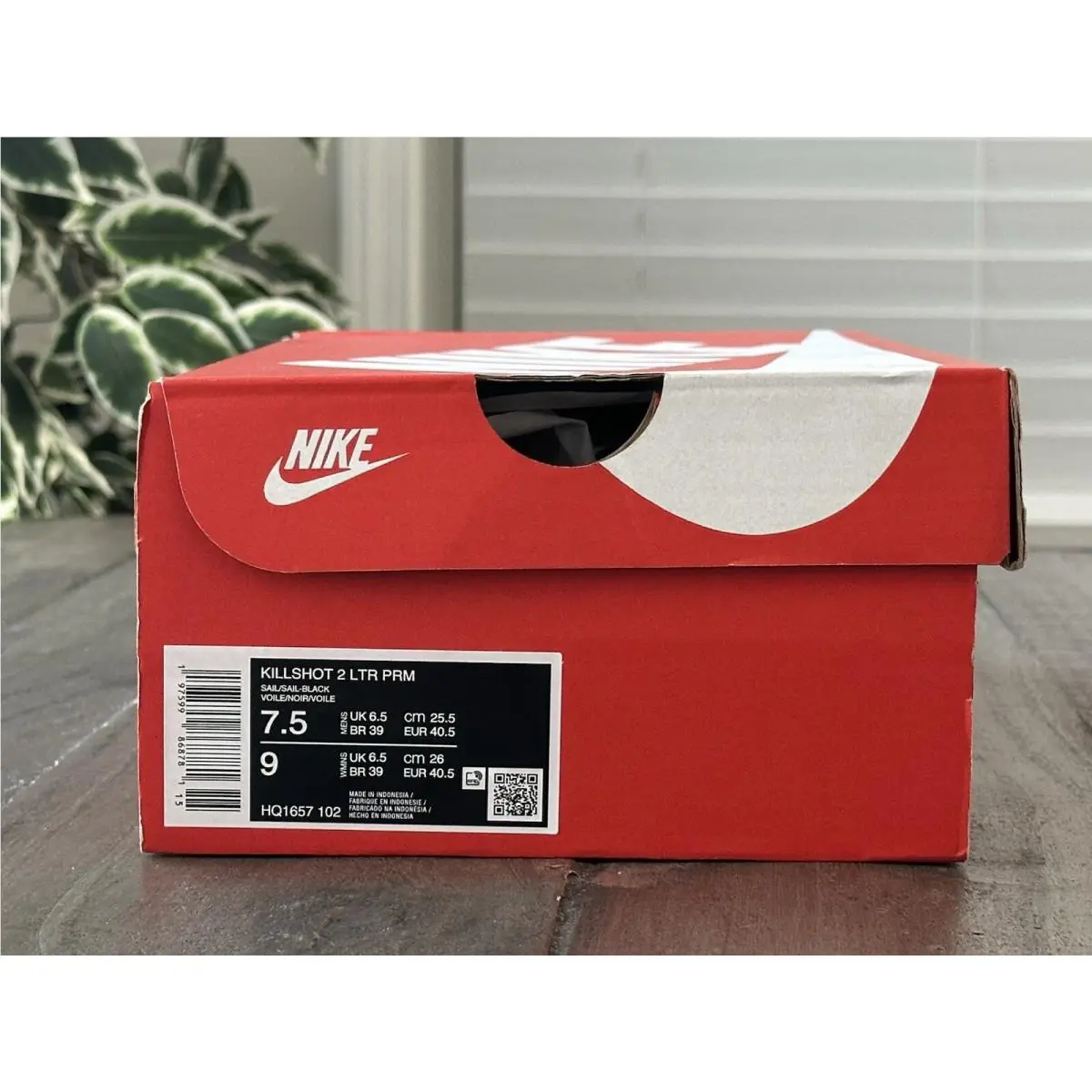 Nike shoes - Nike Killshot 2 LTR PRM - HQ1657-102 - Sail / Sail Black (UPC: 197599868781) 12