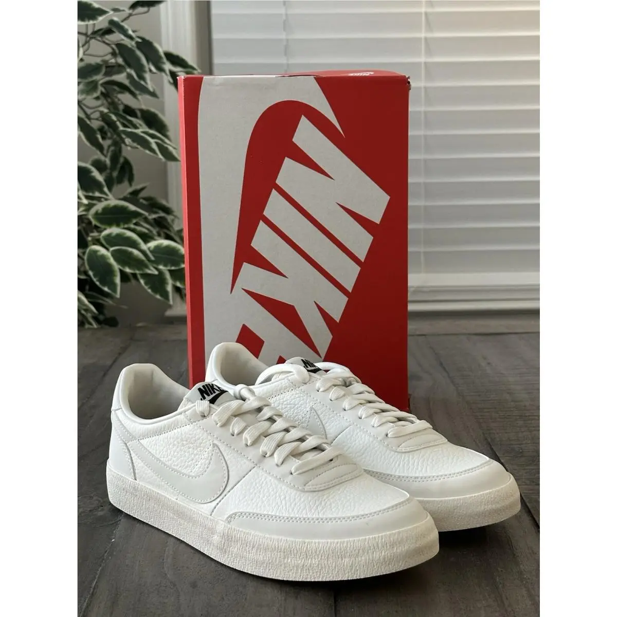 Nike shoes - Nike Killshot 2 LTR PRM - HQ1657-102 - Sail / Sail Black (UPC: 197599868781) 0