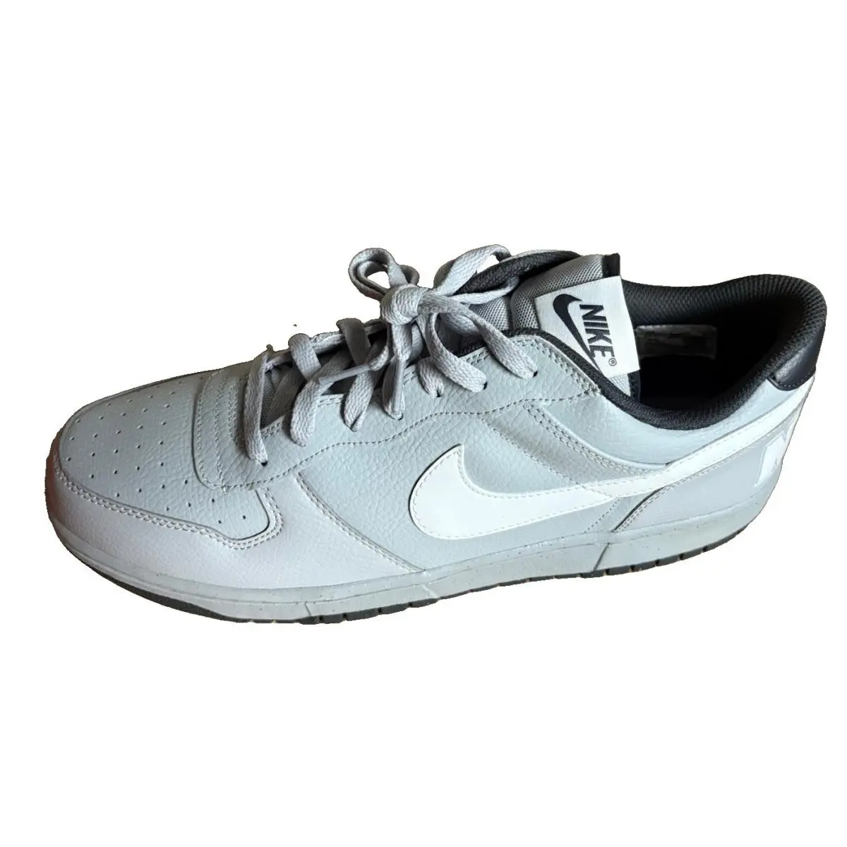 Nike Big Nike Low Light Gray Men`s Sneakers Size 13