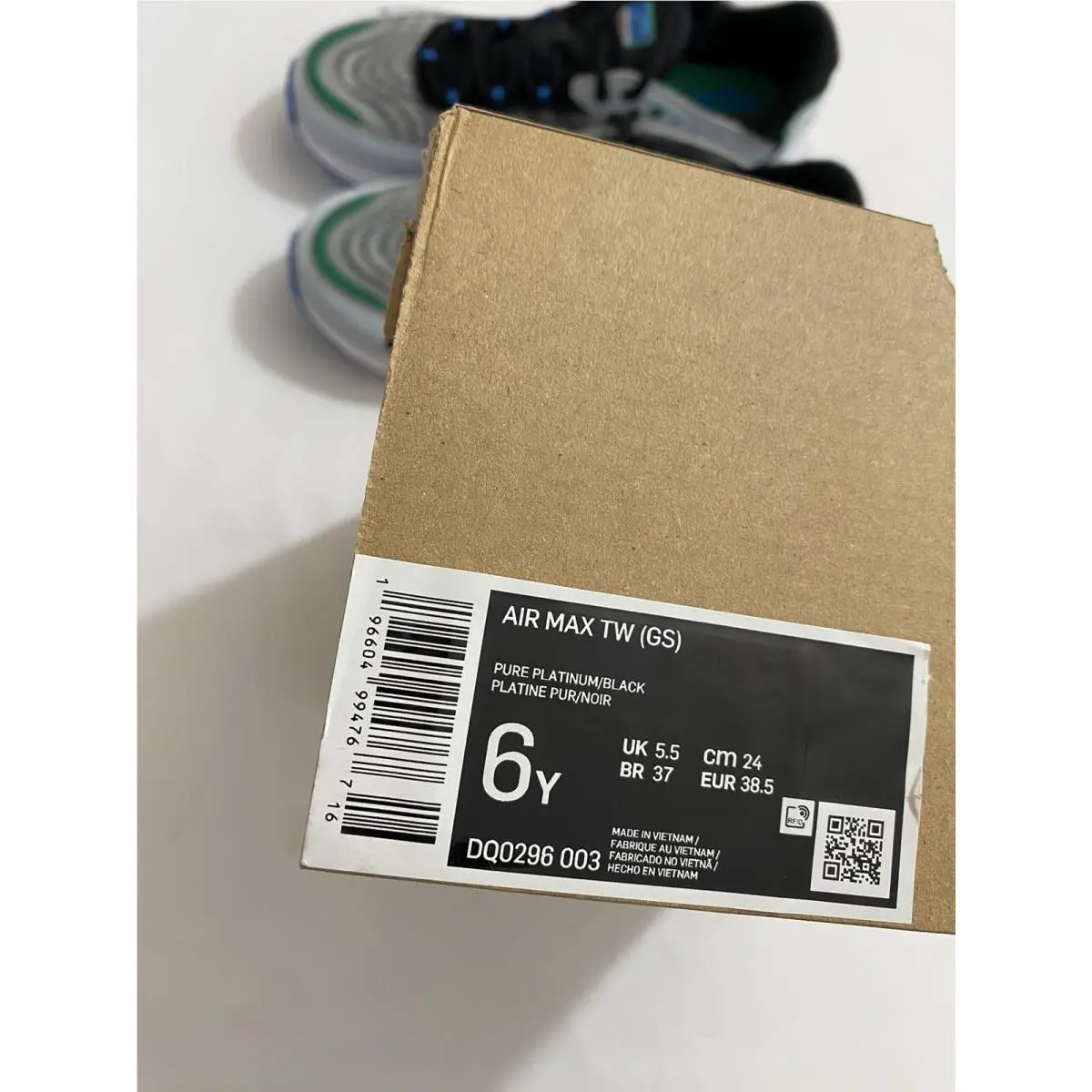Nike shoes - Nike Air Max TW - Air Max - White (UPC: 0196604994767) 8