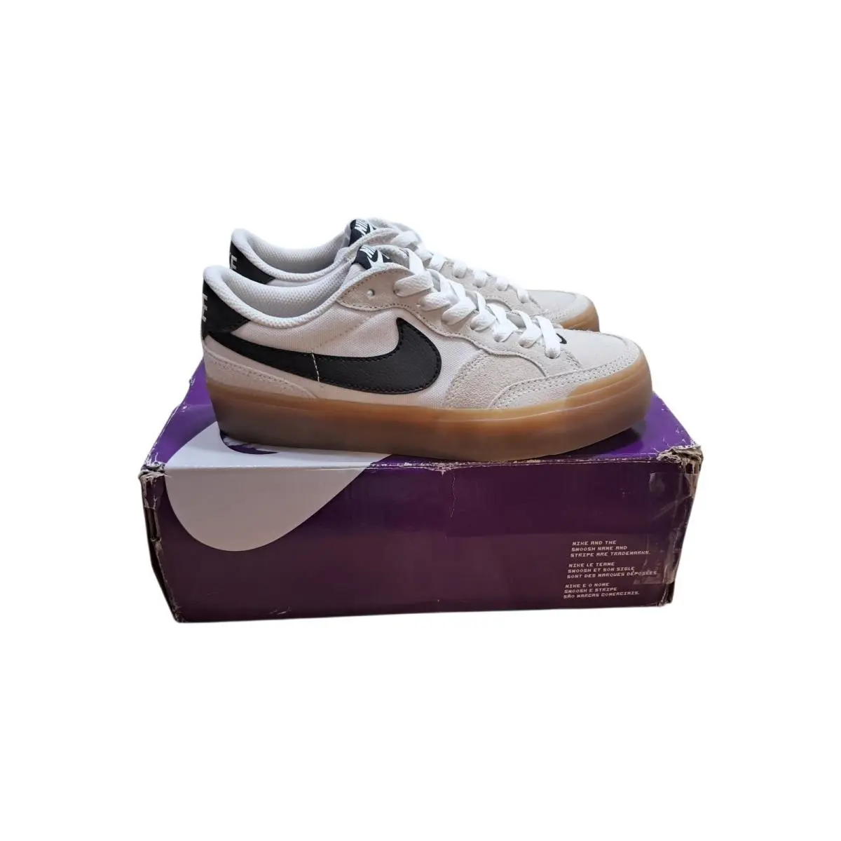 Nike shoes - Nike Sb Zoom - Zoom - DR9114-101 - White/Black (UPC: 196152225832) 4