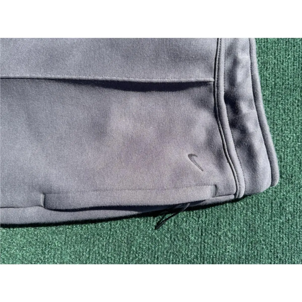Nike clothing - Nike Tech Men`s Wide-Leg Fleece Pants - HJ0695060 - Gray 4