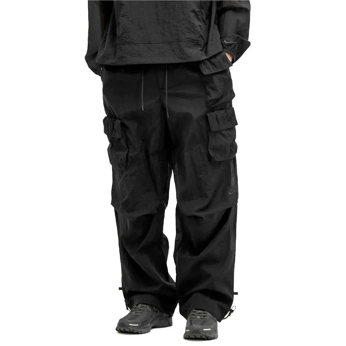 Nike Men`s M Repel Tech Pack Mesh Woven Pants Black FQ3868-010 Retail