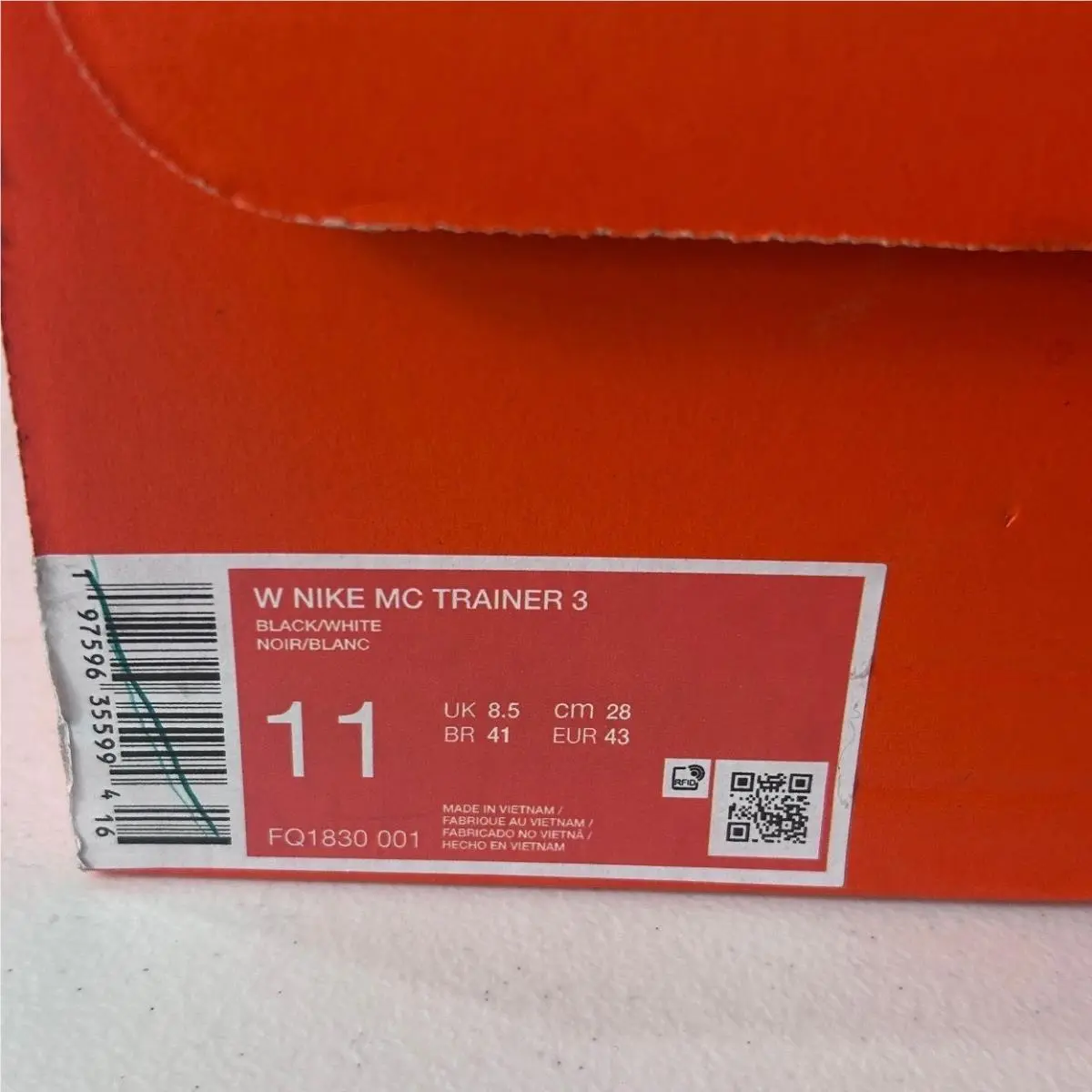Nike shoes - Nike MC Trainer 3 - Trainer - Black 7