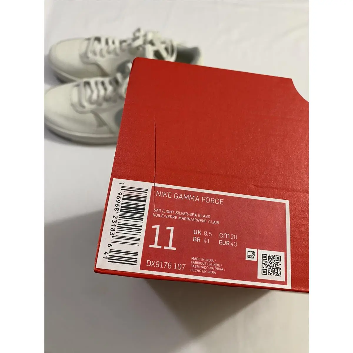 Nike shoes - Nike Gamma Force - Gamma Force - DX9176-107 - Silver (UPC: 0196968231836) 8