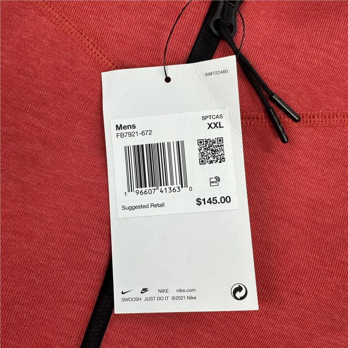 Nike clothing - Red (UPC: 196607413630) 5