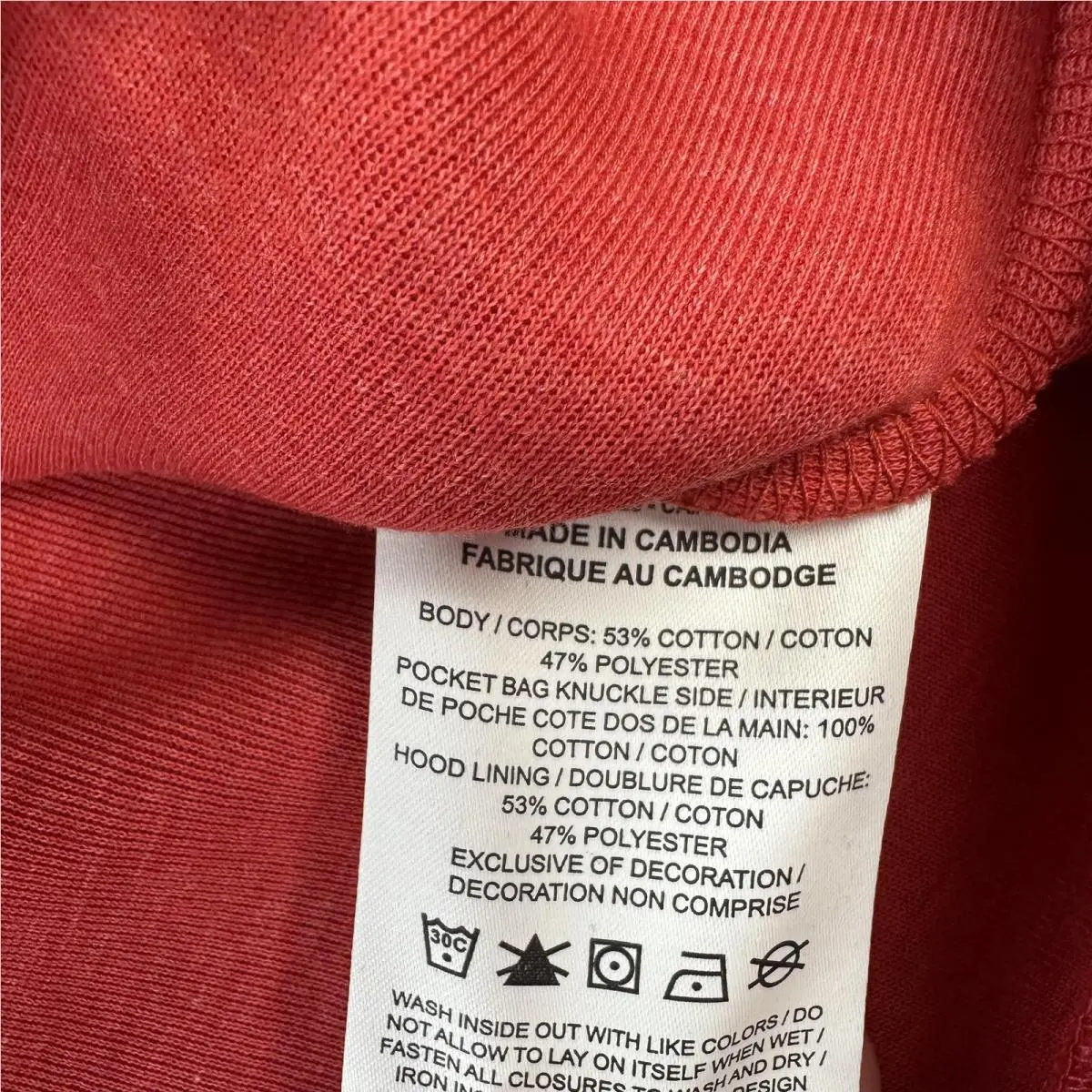 Nike clothing - Red (UPC: 196607413630) 6