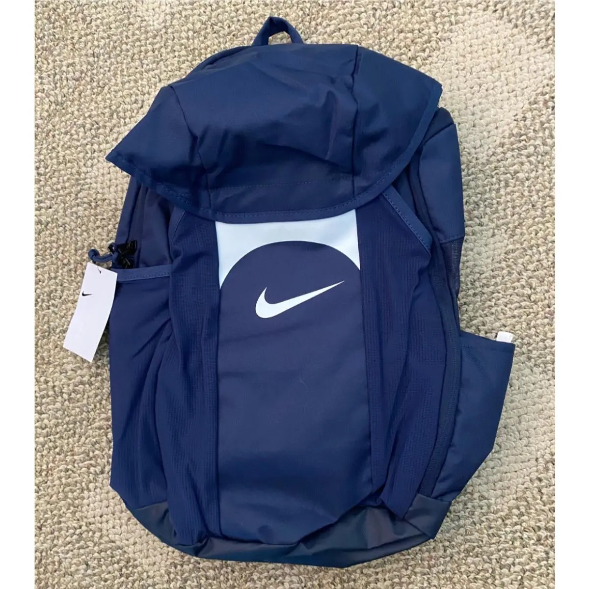 Backpack Back Pack School Bag Ball Soccer Gym Academy Team Navy DV0761-410 by Nike
