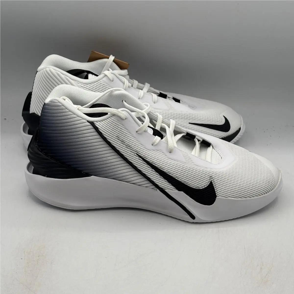 Nike G.t. Jump Academy Shoes Mens Size 10.5 White Silver Black FV5524-100