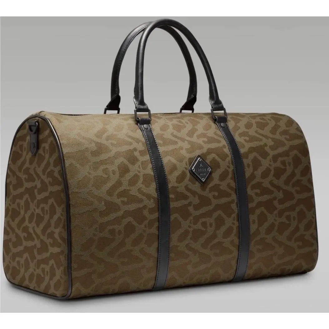 Nike Air Jordan Icon Duffel Duffle Bag Backpack LM0949-G16 Light Olive 40L Lux