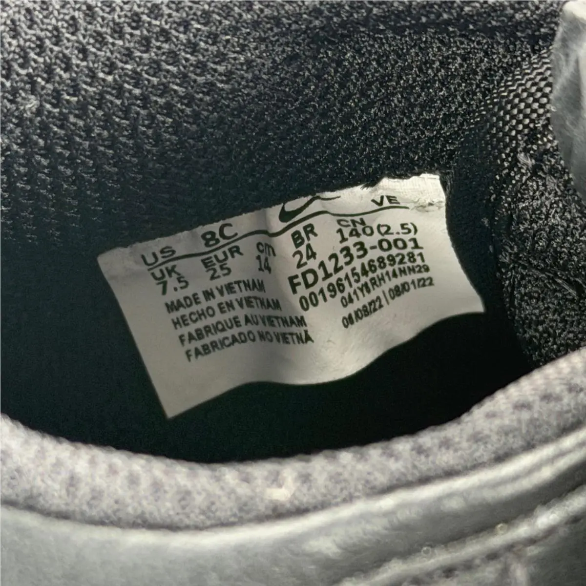 Nike shoes - Nike Dunk Low Black Panda 2.0 (TD) - Black 5