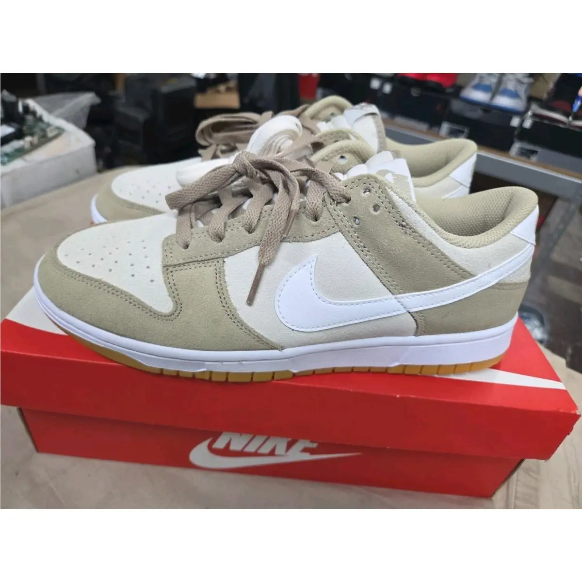 Dunk Low Hemp/pale Ivory-terra Blush HQ1931-200 Size 8.5 by Nike