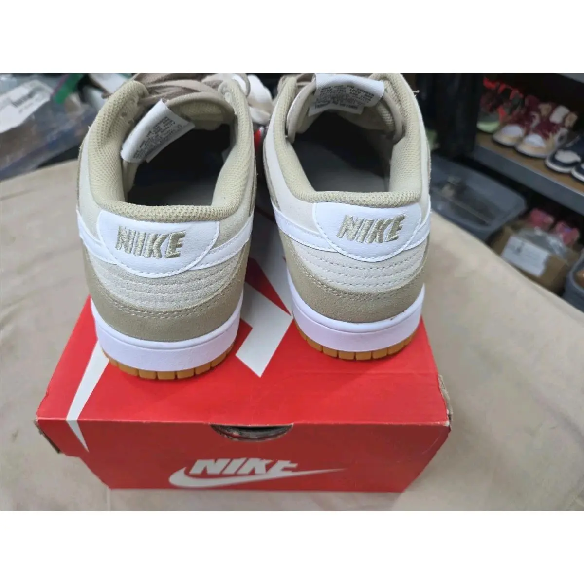 Nike shoes - Nike Dunk - Dunk - HQ1931-200 - Brown, Manufacturer: Hemp/Pale Ivory/Terra Blush/Gum Light Brown 4