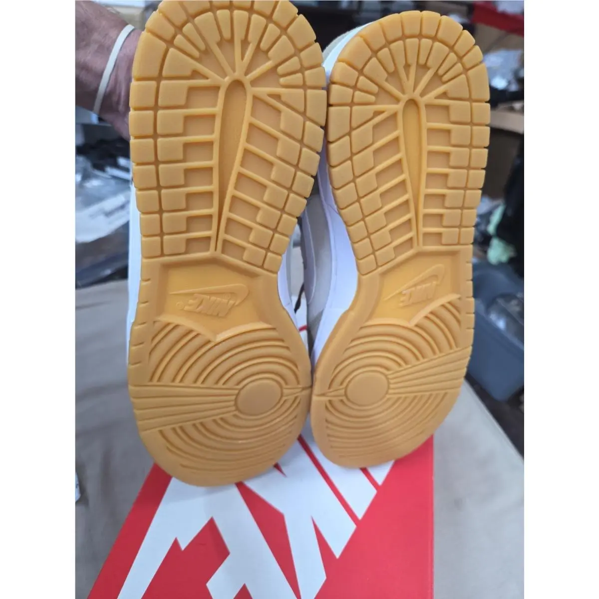 Nike shoes - Nike Dunk - Dunk - HQ1931-200 - Brown, Manufacturer: Hemp/Pale Ivory/Terra Blush/Gum Light Brown 5