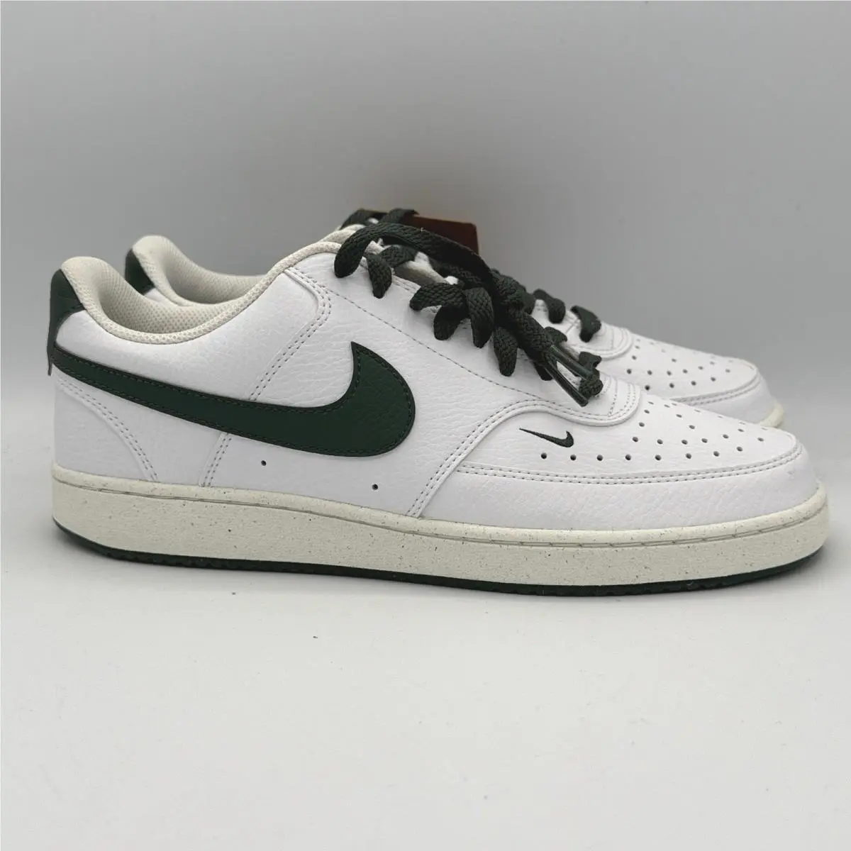 Nike Court Vision Lo NN Women Size 9.5 White Vintage Green FV9952-101