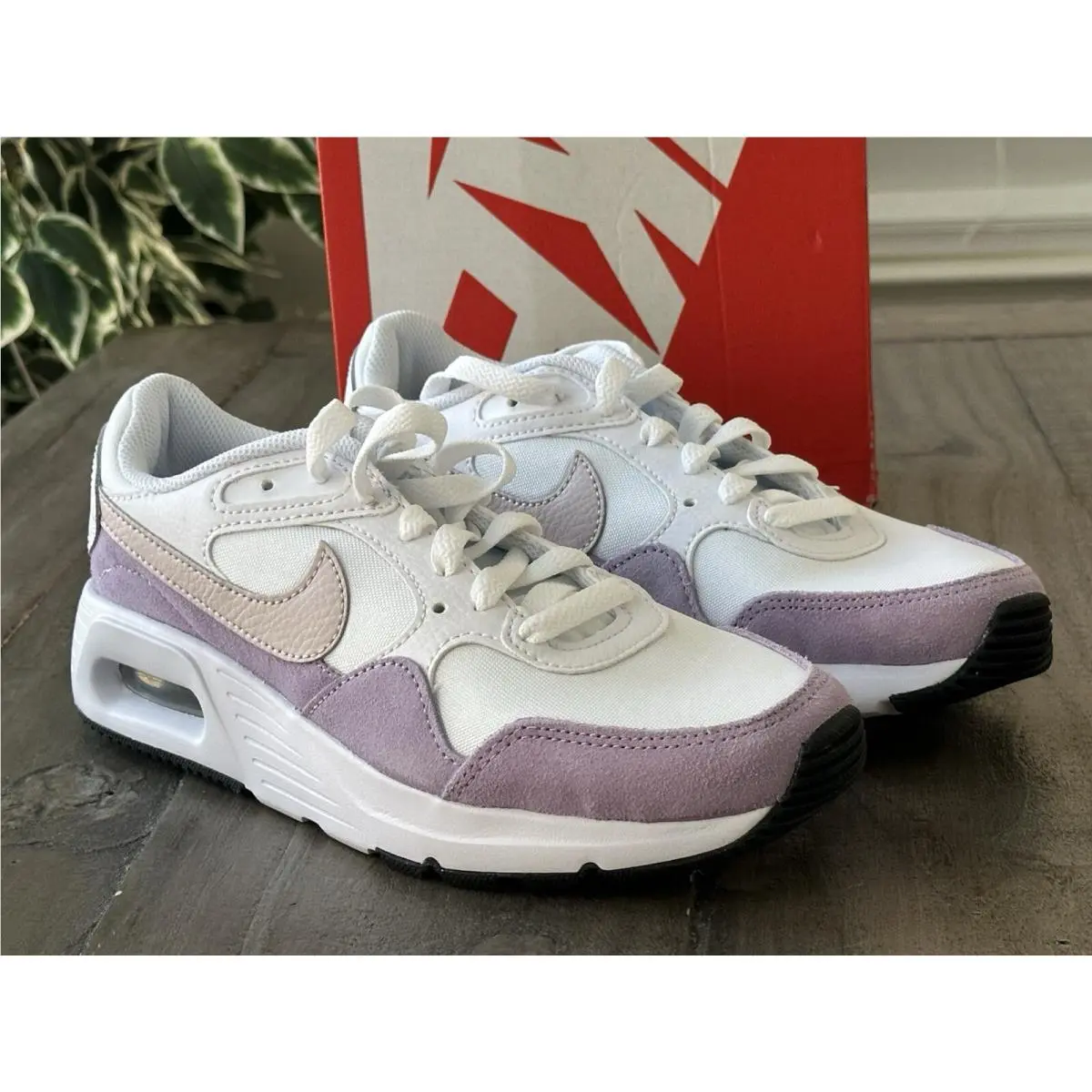 Nike shoes - Nike Air Max SC - Air Max - CW4554-120 - White Platinum Violet (UPC: 197593640246) 8