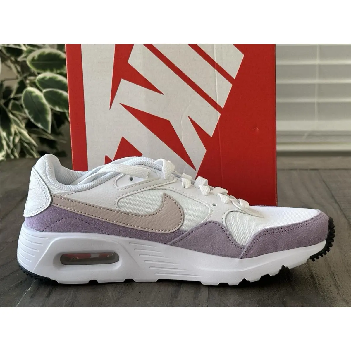 Nike shoes - Nike Air Max SC - Air Max - CW4554-120 - White Platinum Violet (UPC: 197593640246) 10