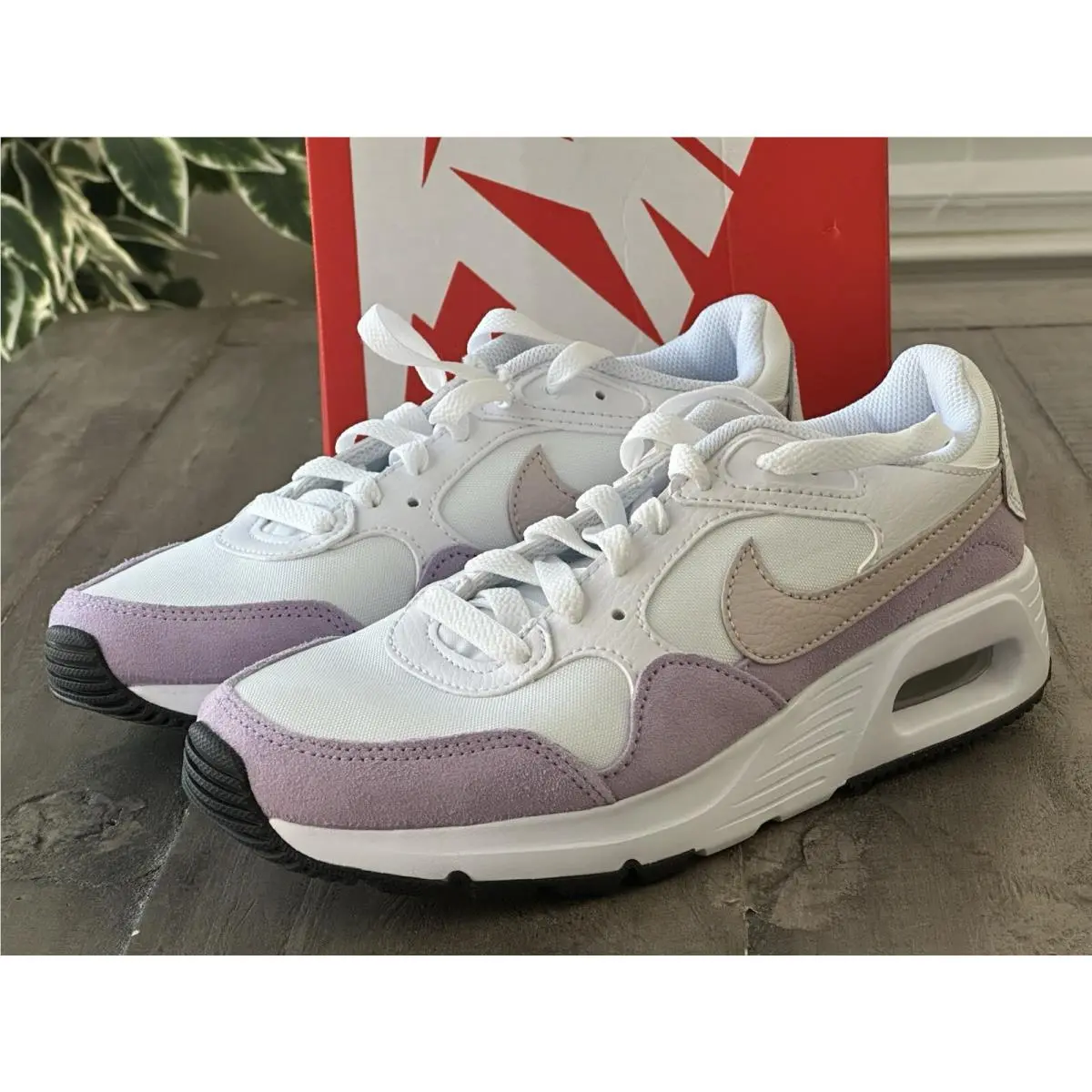 Nike shoes - Nike Air Max SC - Air Max - CW4554-120 - White Platinum Violet (UPC: 197593640246) 4