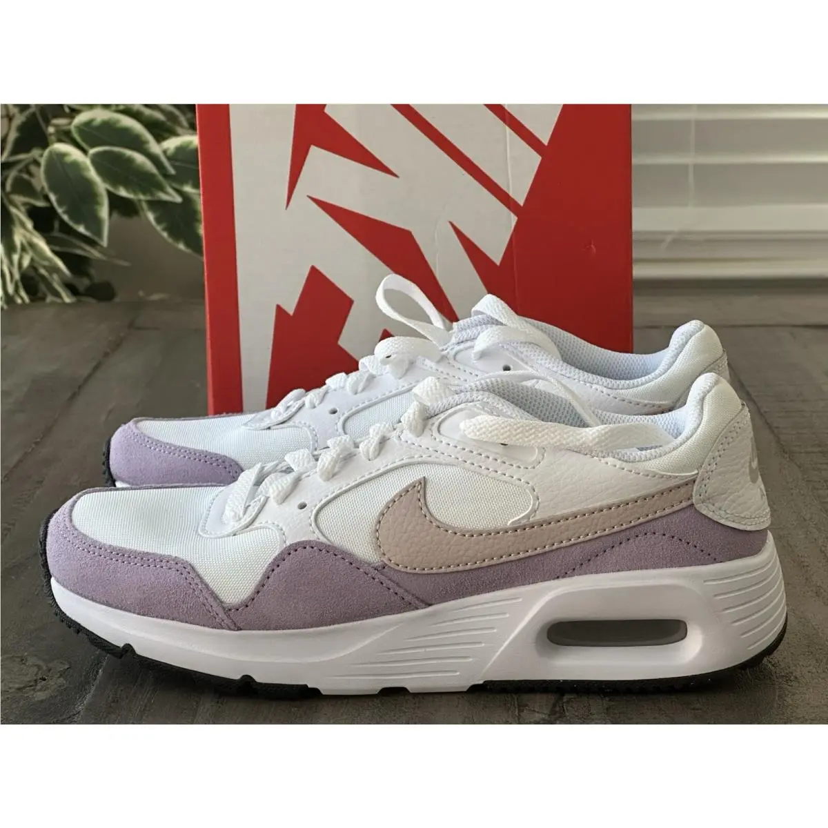 Nike shoes - Nike Air Max SC - Air Max - CW4554-120 - White Platinum Violet (UPC: 197593640246) 5