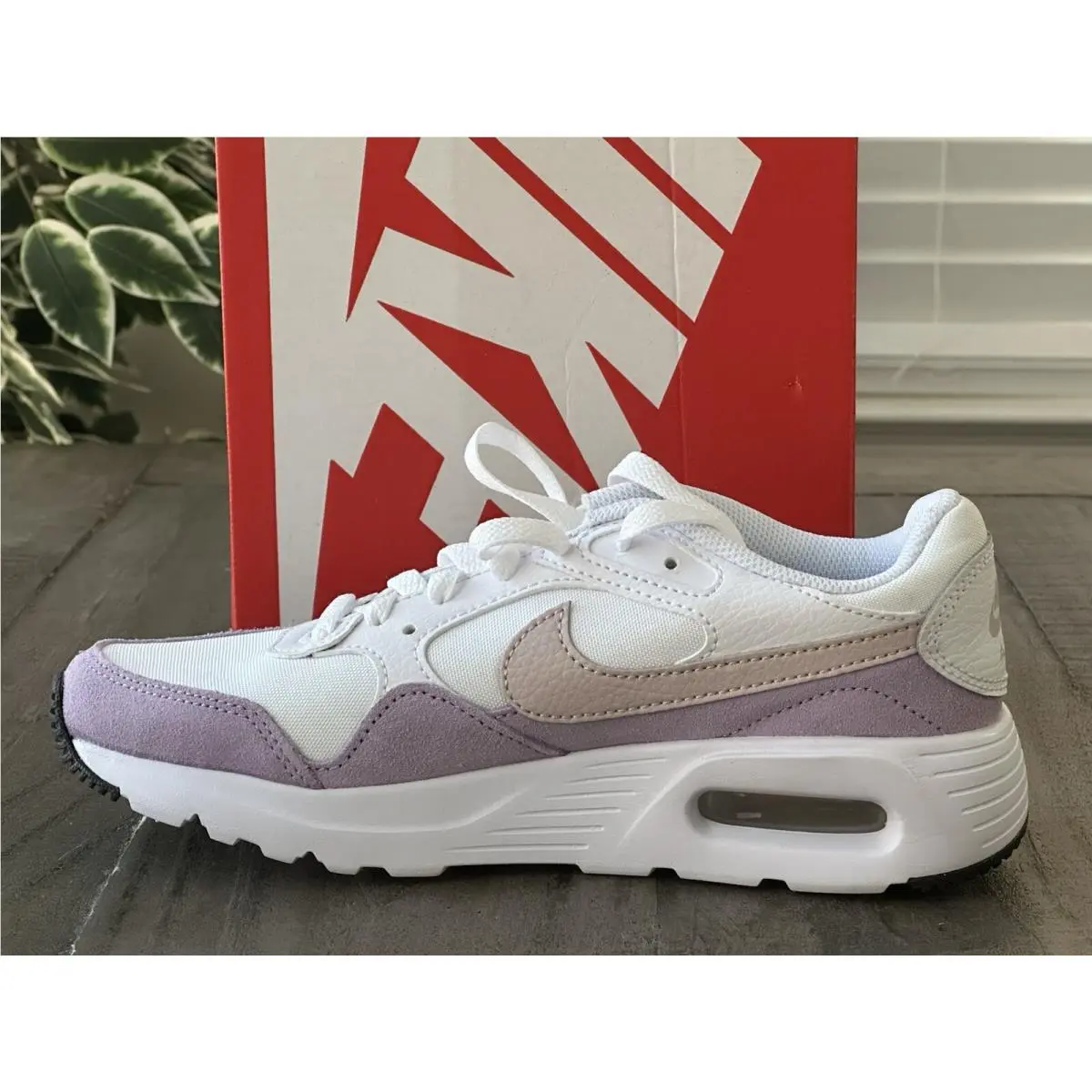 Nike shoes - Nike Air Max SC - Air Max - CW4554-120 - White Platinum Violet (UPC: 197593640246) 6